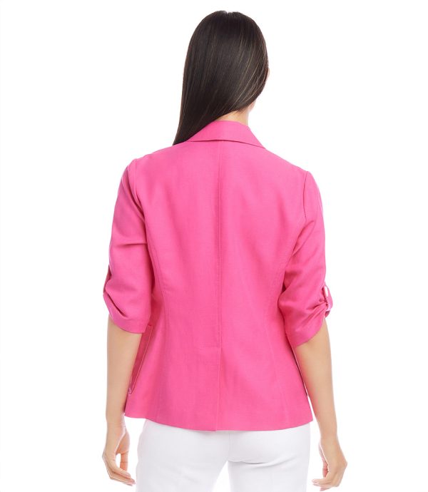 Roll Tab Sleeve Jacket For Sale - Image 4