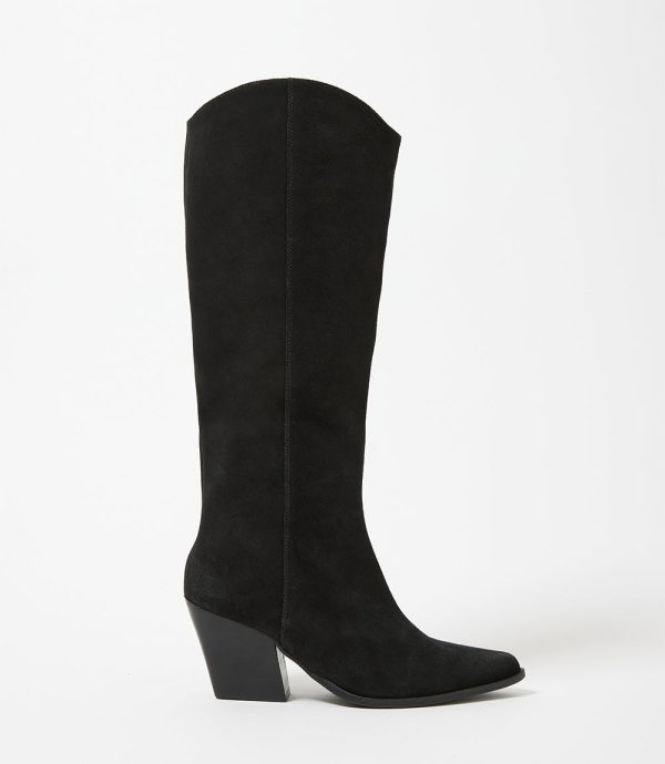 Pointed Toe Western High Boots For Cheap - Image 4