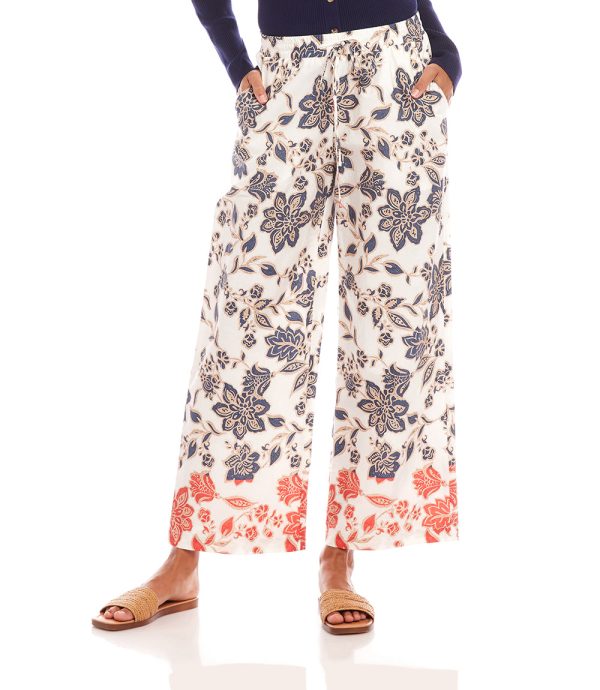 Drawstring Cropped Pants Hot on Sale - Image 2