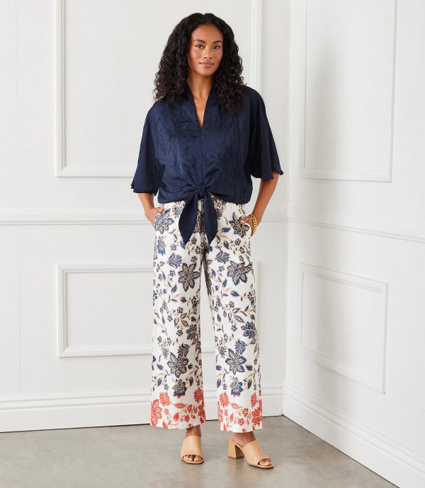 Drawstring Cropped Pants Hot on Sale