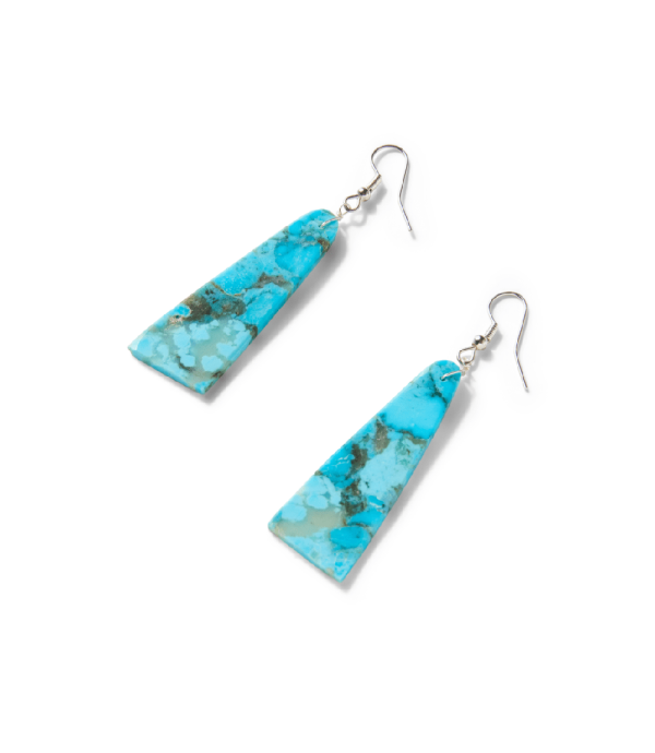 Angular Turquoise Earrings Cheap - Image 5