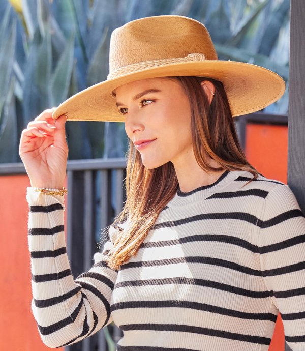 Wide Brim Palm Leaf Hat Supply - Image 2