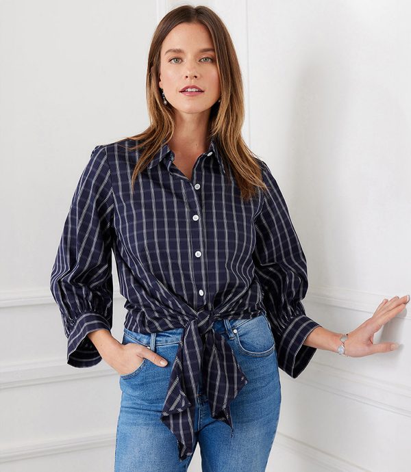 Check Tie-Front Top For Cheap - Image 5