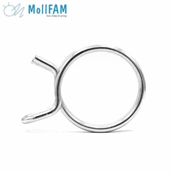26.7-28.1mm - 1.05-1.10in - Double Wire Hose Clamp Galvanised Discount - Image 4