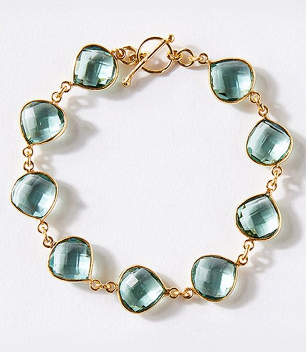 Aqua Quartz Bracelet Fashion - Image 5