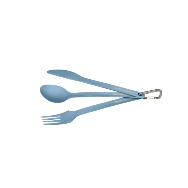 Titanium Spoon, Fork & Knife Set (Like New) Fashion