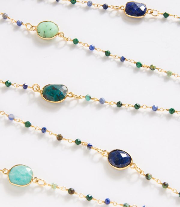 Multicolor Gemstone Necklace Online now - Image 3